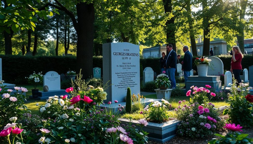 Georges Brassens inhumation cimetière Le Py