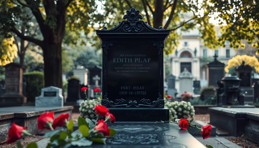 Où se trouve la tombe d’Édith Piaf au Père-Lachaise ?